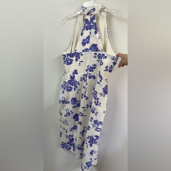Katherine Kelly Jada Floral Faux Wrap Midi Dress - Picture 7 of 11